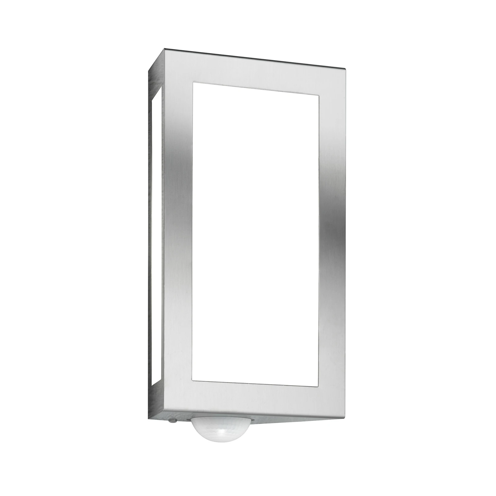 Außenwandlampe Long aus Edelstahl mit Sensor