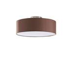 Sebatin Plafonieră Ø40 Brown/White/Nickel - Lindby