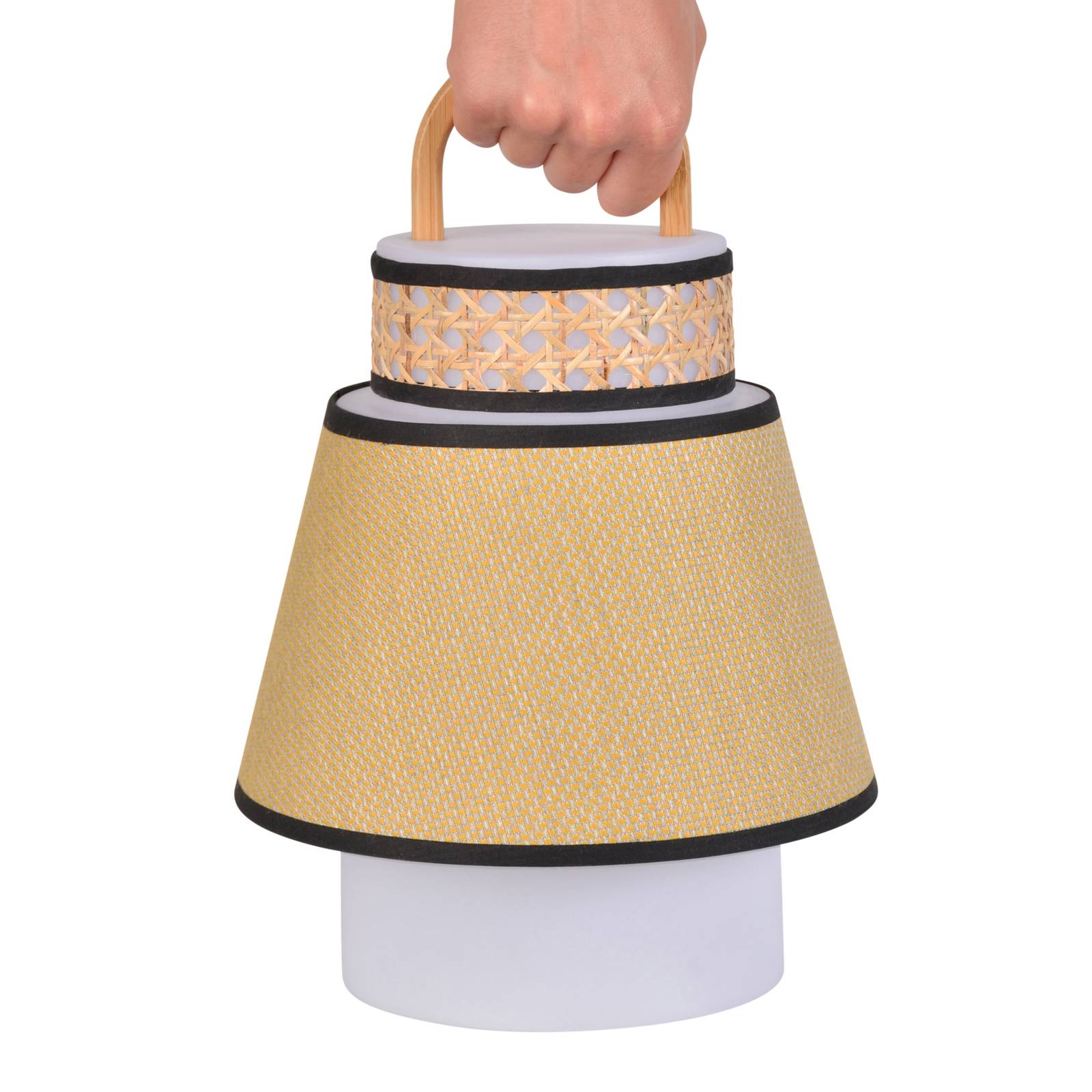 MARKET SET Singapour lampa tarasowa LED USB honey