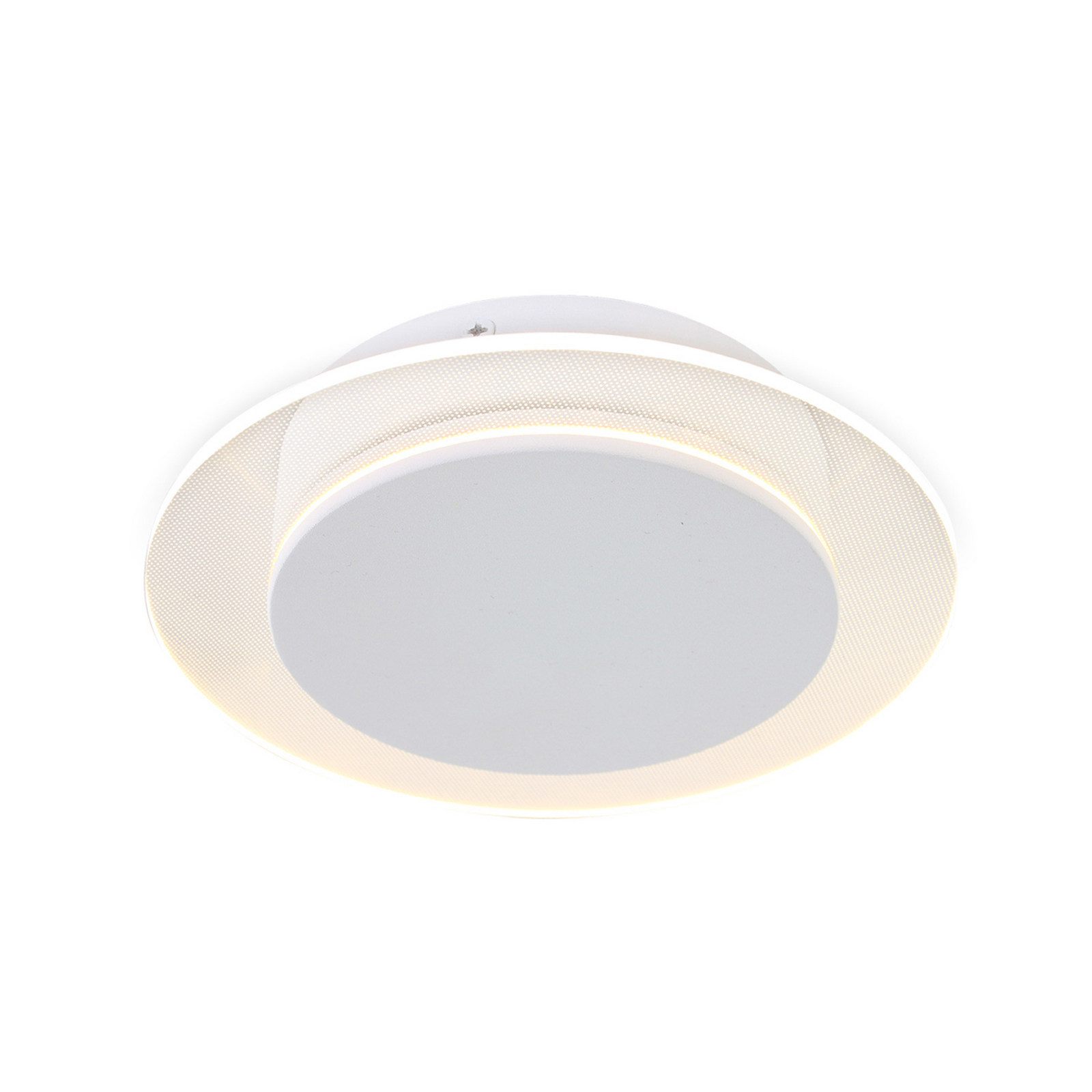 Aplique de pared LED Lido, blanco, metal, 2700 K