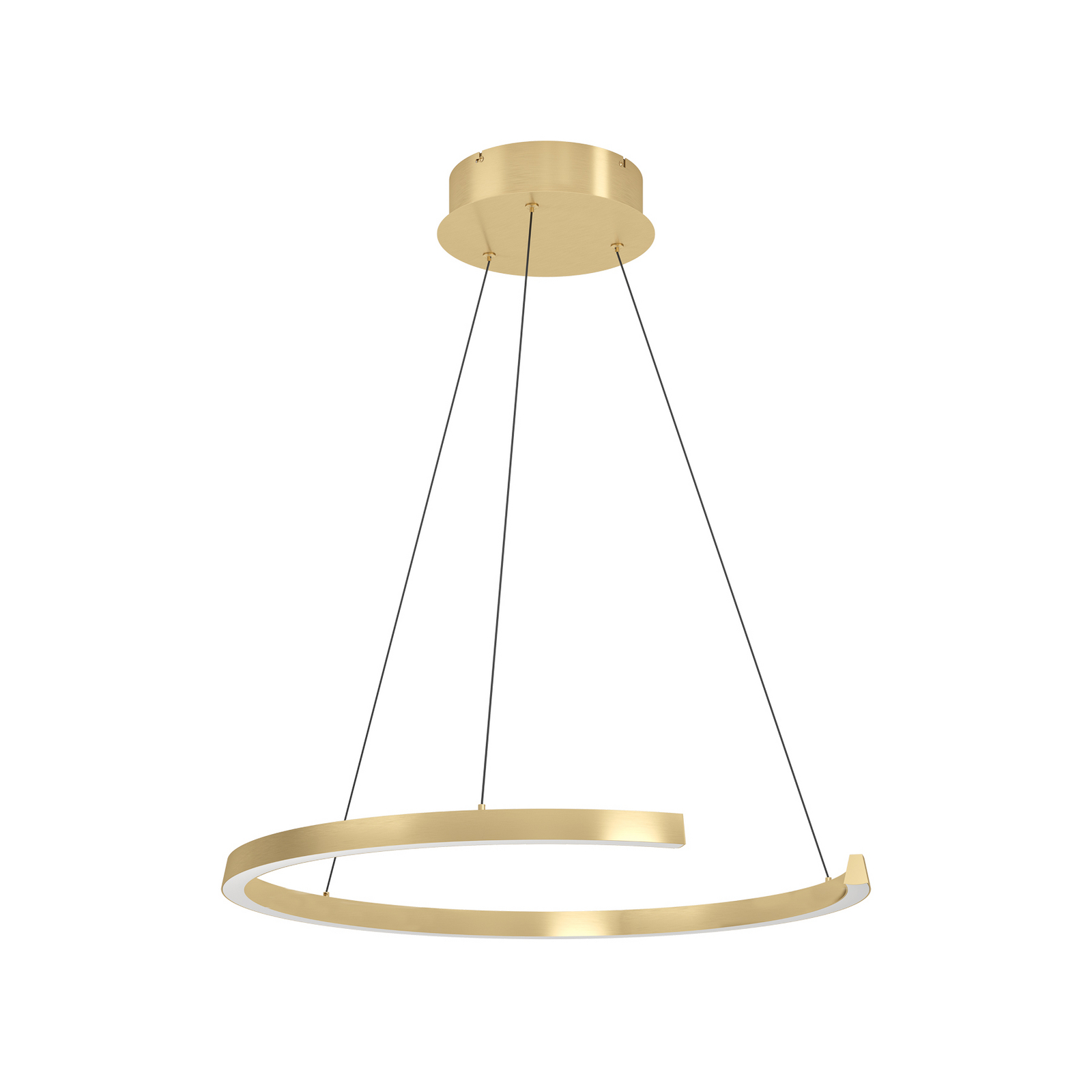 Suspension LED Labonete dorée 80 cm, à 1 lampe, CCT - Stars of Light