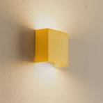 Φωτιστικό τοίχου LED Gianto πάνω/κάτω, κίτρινο