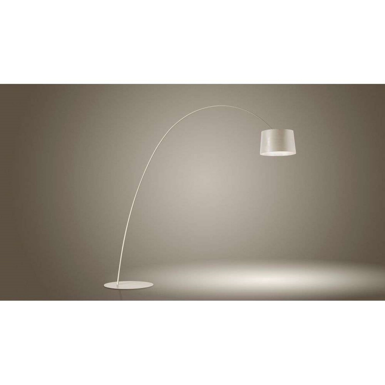 Twiggy Elle Gulvlampe Tunable White Greige Foscarini - Stue - Metal