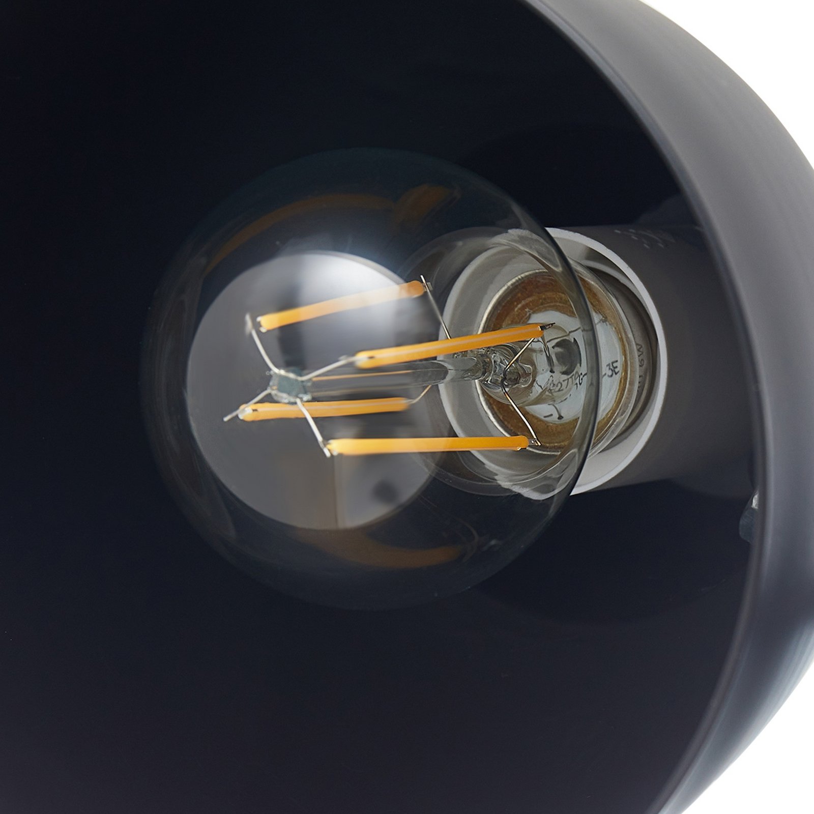 Tebbi Floor Lamp Black - Lindby