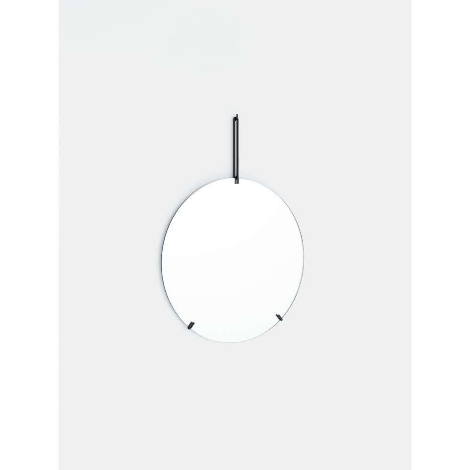 Wall Mirror Ø50 Black - Moebe