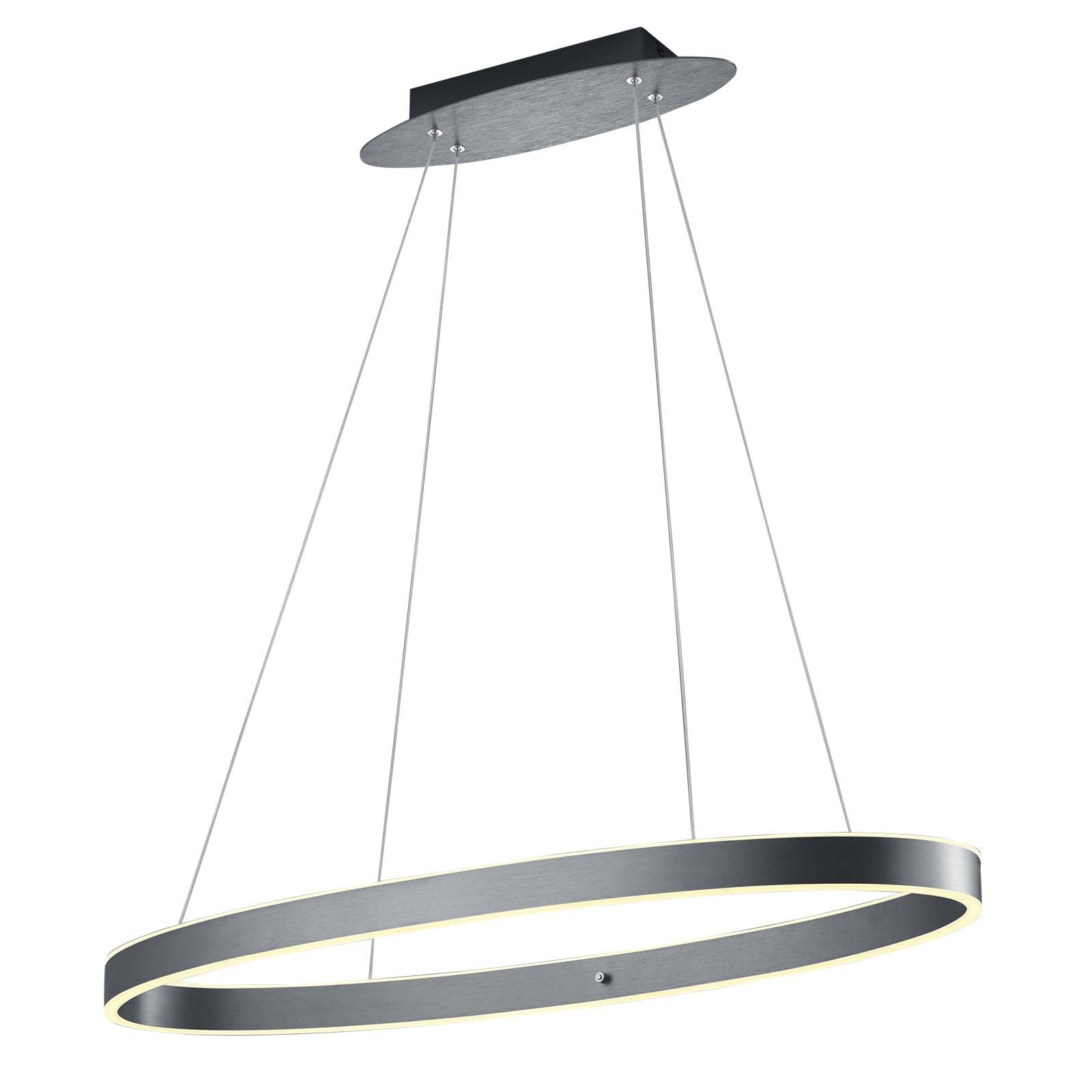 B-Leuchten Delta suspension LED anthracite