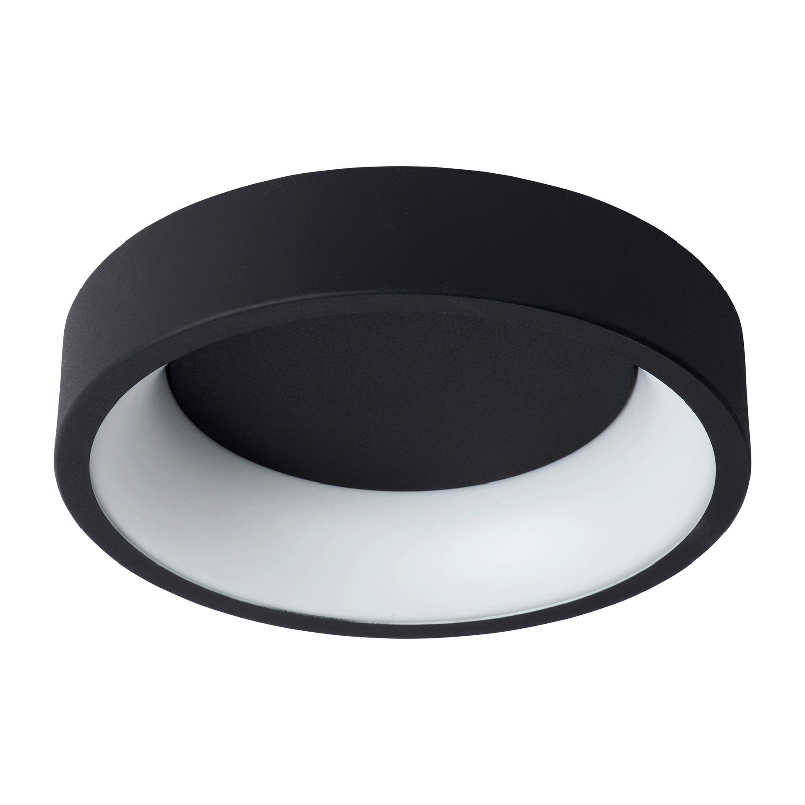 Plafonnier LED Talowe noir Ø 30 cm
