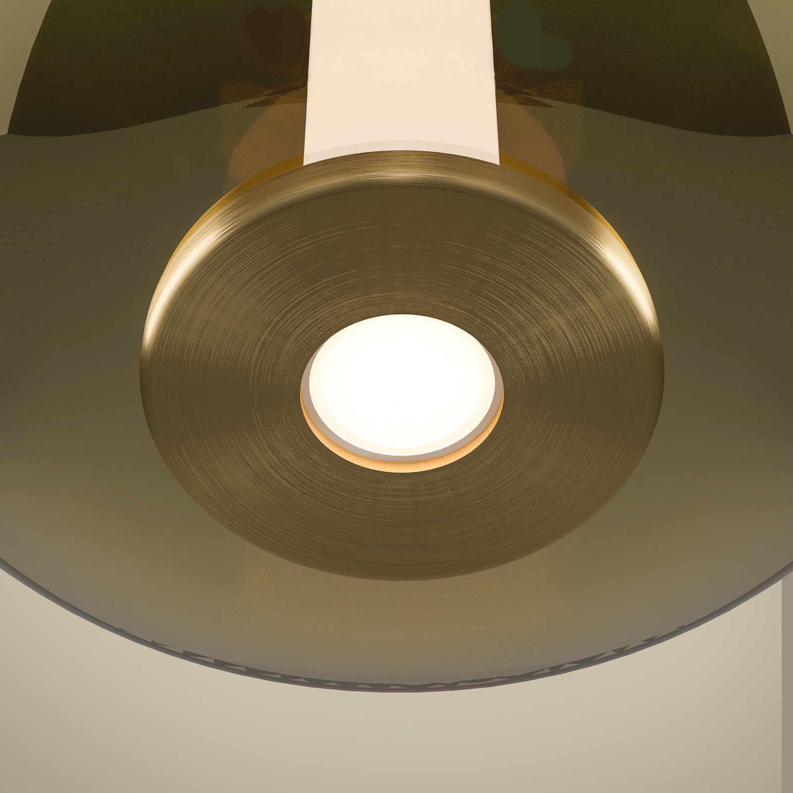 Stars of Light LED tafellamp Fruitera goud 25 cm glas CCT