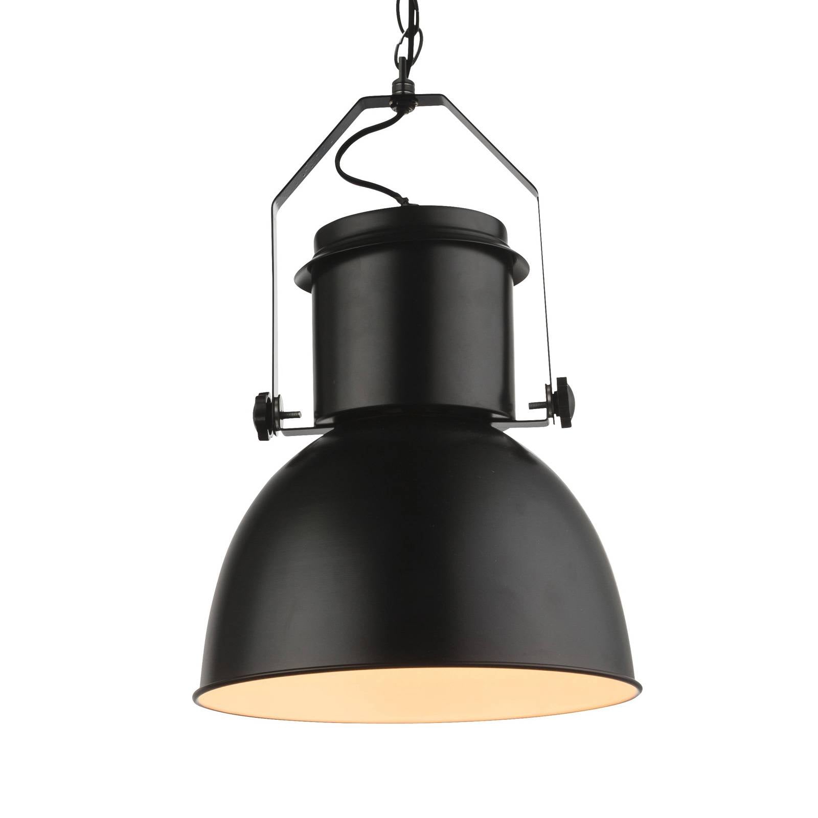 Heitronic Pendant Light - Living / Dining Room - Hanging Light - dimmable - Industrial Design - Black