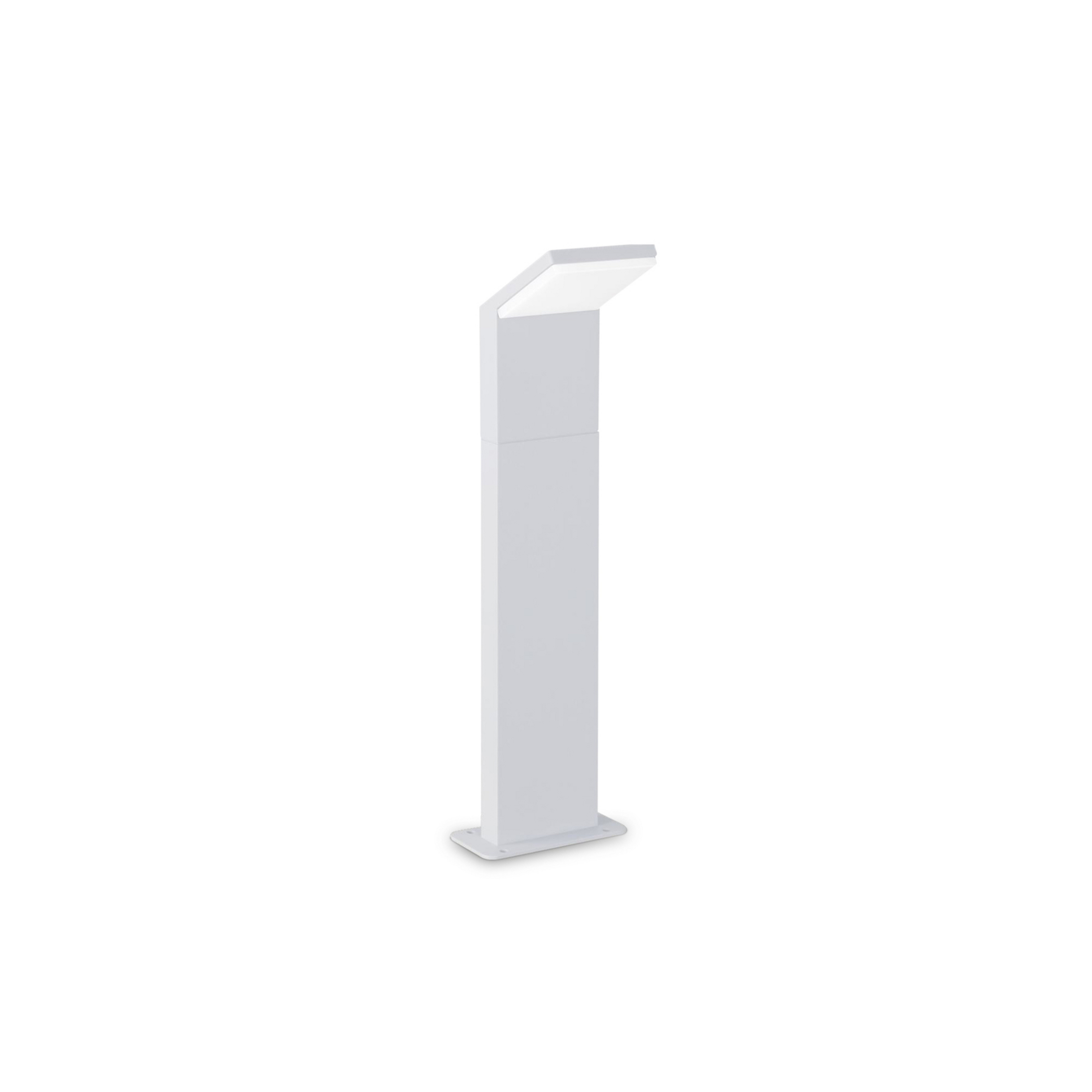 Ideal Lux Borne lumineuse LED Style blanc, hauteur 50 cm Alu 3.000 K