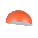 Maas outdoor wall light, apricot, die-cast aluminium, E27