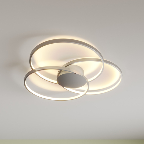 Lindby Riley lámpara de techo LED atenuable