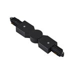 Linaro Track Connector Ajustável Preto - Lindby
