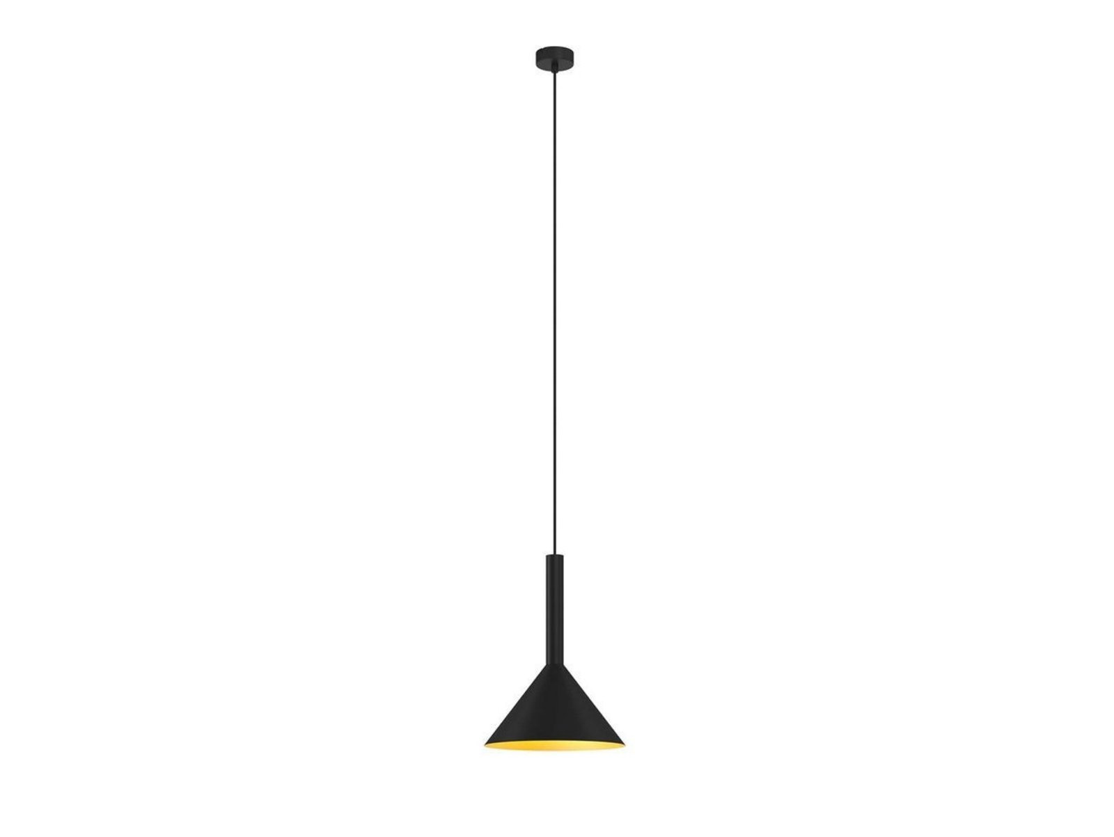 Tadej Závěsná Lampa Ø30 Black/Gold - Arcchio