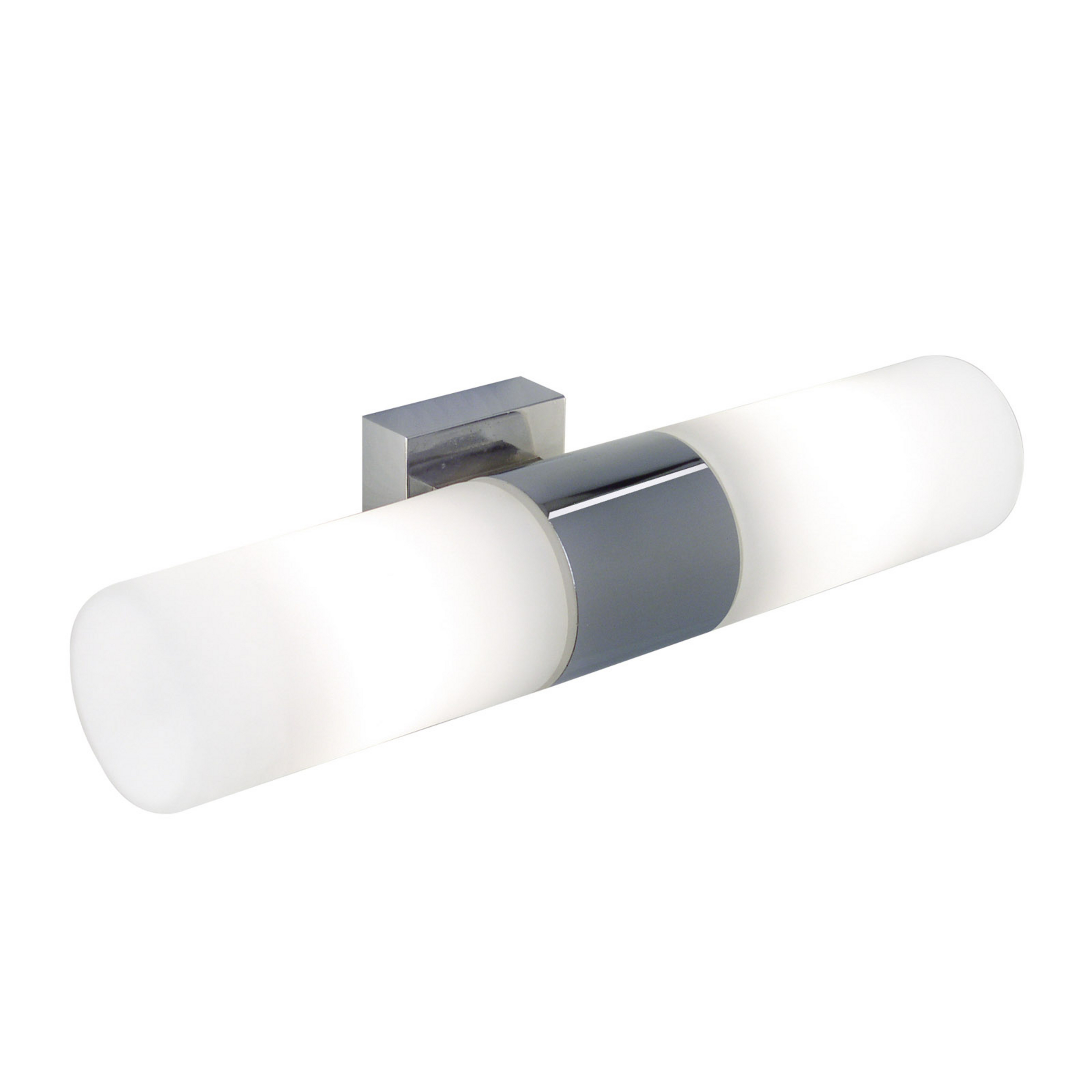 Tangens Double Wall Lamp Chrome - Nordlux