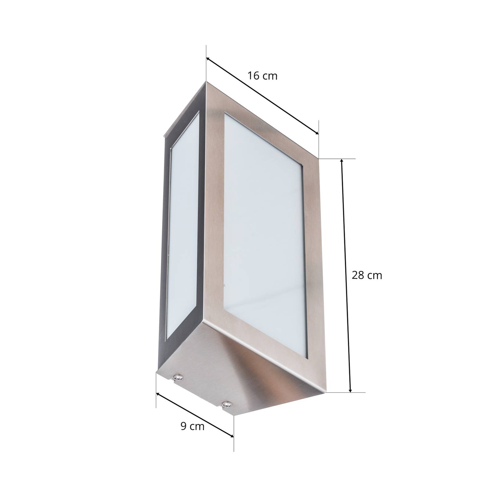 Lampa ścienna zewnętrzna Long bez czujnika