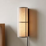 Audo Hashira LED wandlamp met stekker, naturel