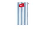 Beach Baggy Beach Towel w/Pillow Wave Blue - Fatboy®