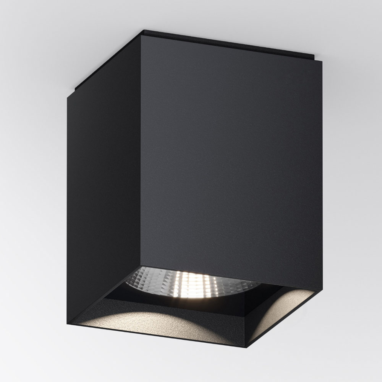 IP44.de Up S LED-Außendeckenleuchte eckig, dimmbar