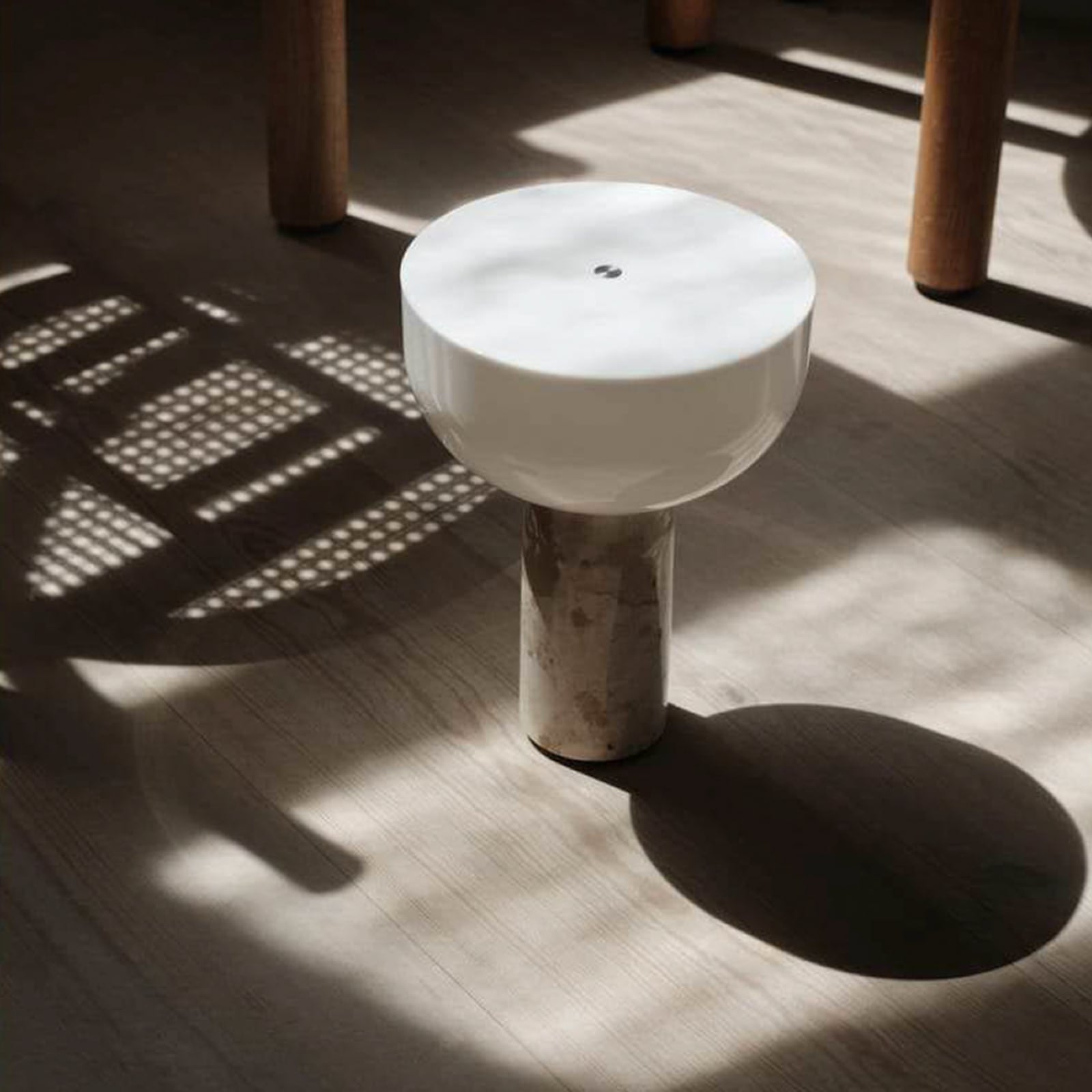 Kizu Portable Table Lamp Kunis Breccia - New Works