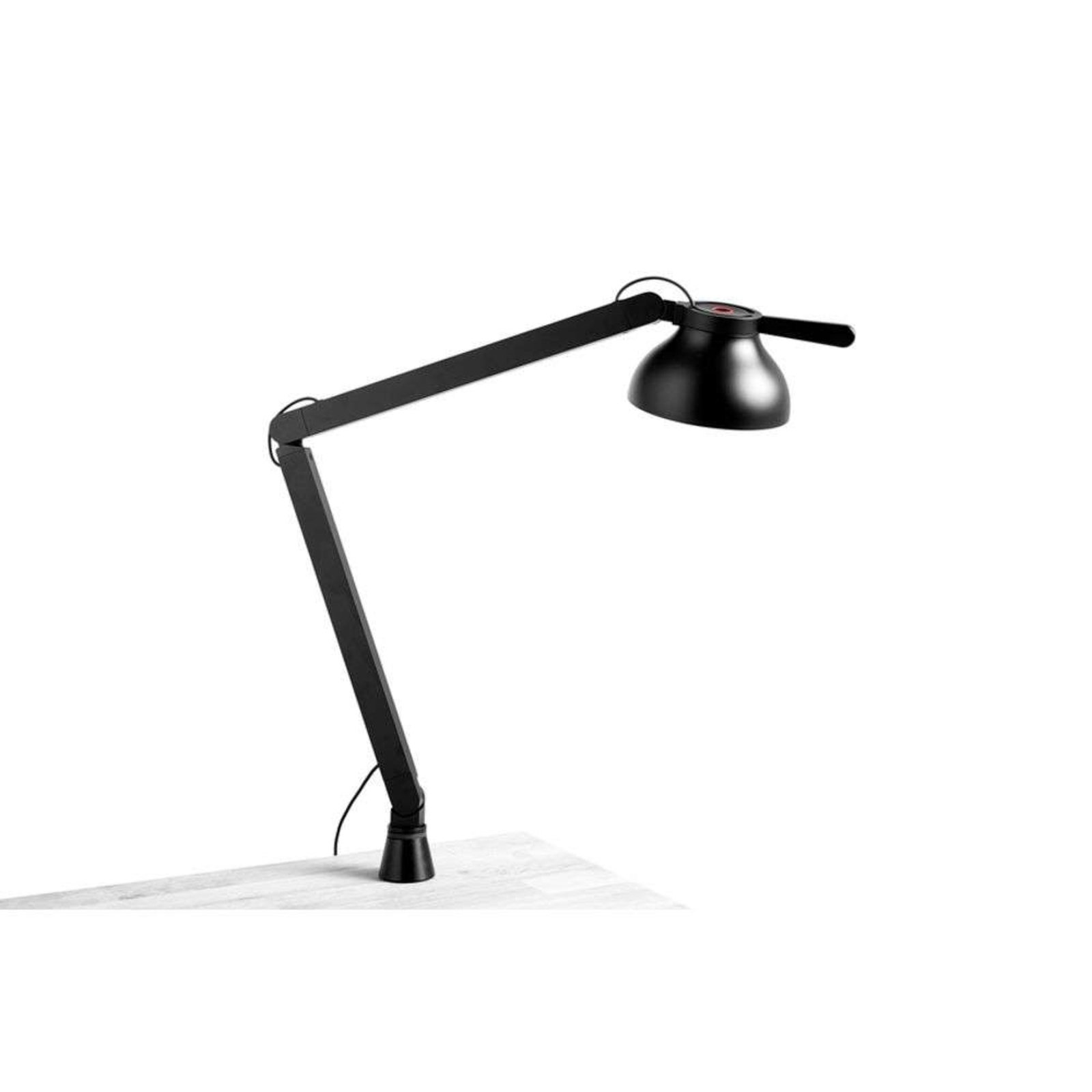 PC Task Double Arm Insert Stolní Lampa Soft Black - HAY