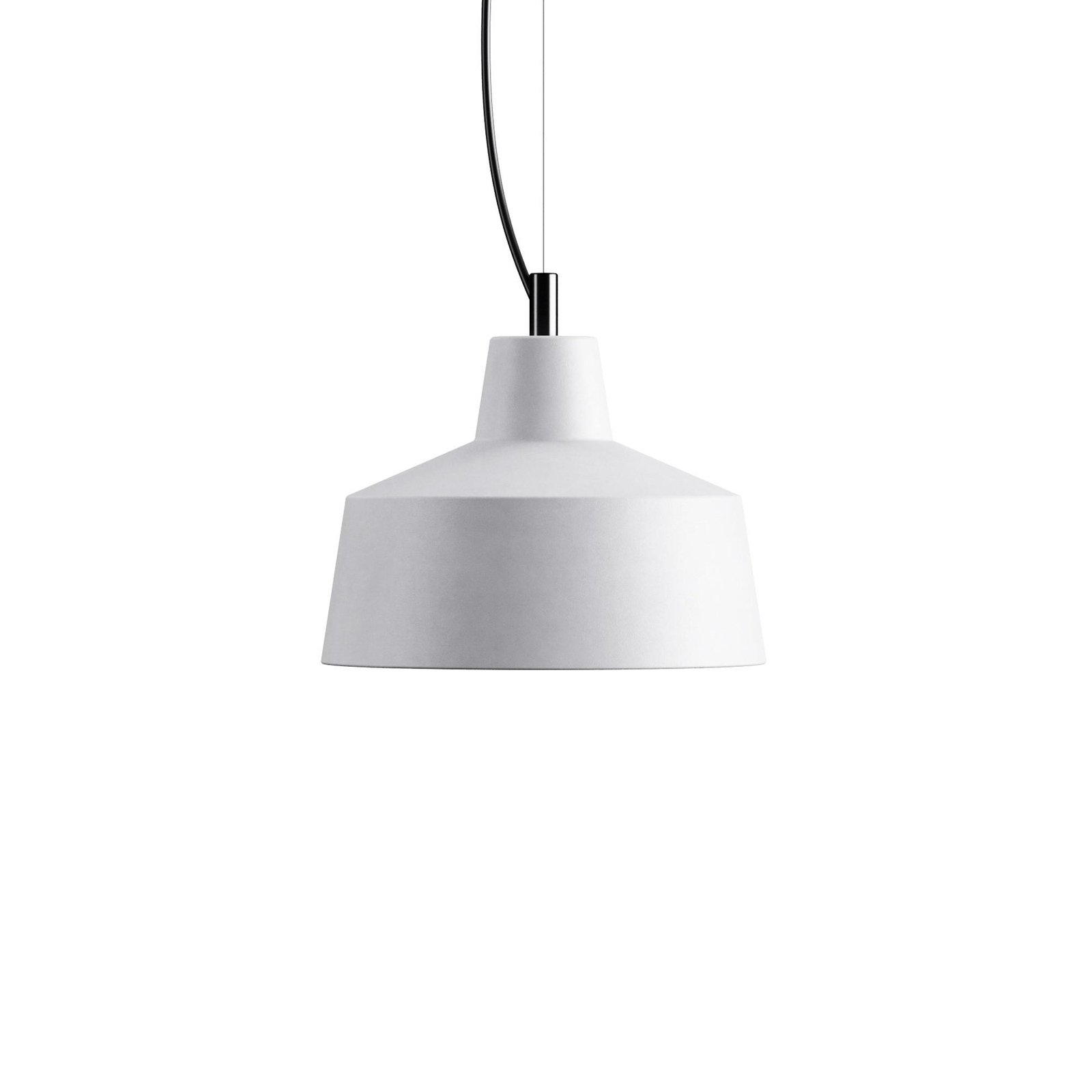 Lampada a sospensione Karman Gangster, bianco, Ø 28 cm, ceramica, E27