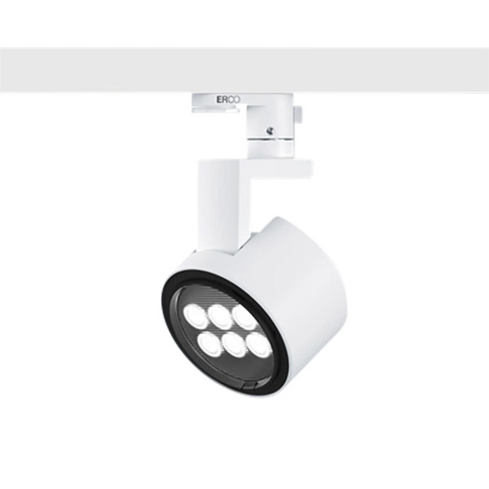 ERCO Parscan 230V προβολέας 12W Wallwash 940 λευκό