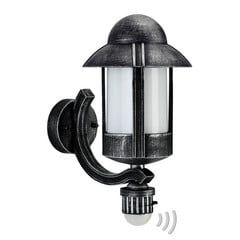 Aplique de exterior Dorothee estilo country negro