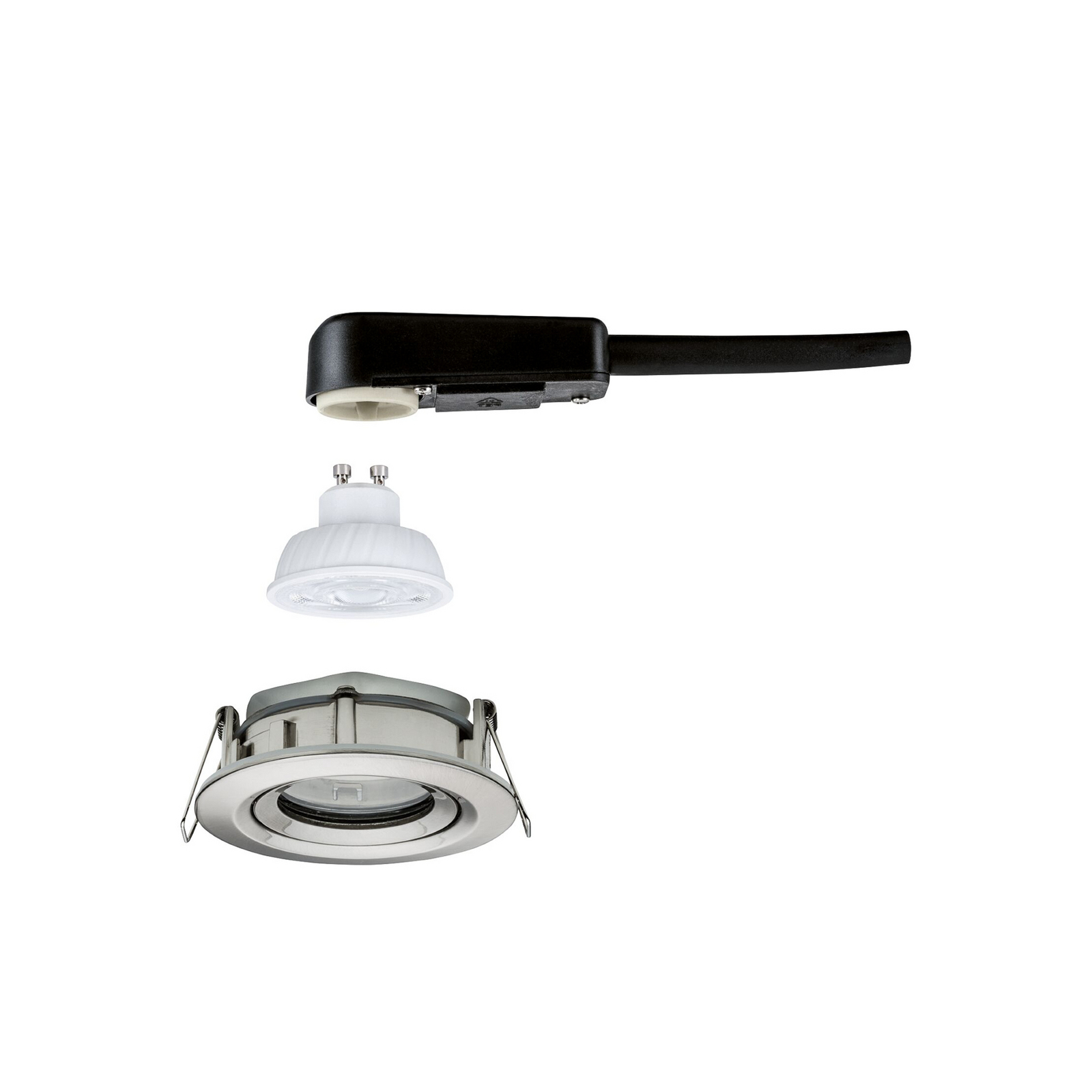 Paulmann Einbaulampe NOVA, eisen, Ø 9 cm, schwenkbar 840 dim Paulmann Einbaulampe NOVA, eisen, Ø 9 cm, schwenkbar 840 dim