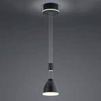 Leni LED-hængelampe, 1 lyskilde, sort