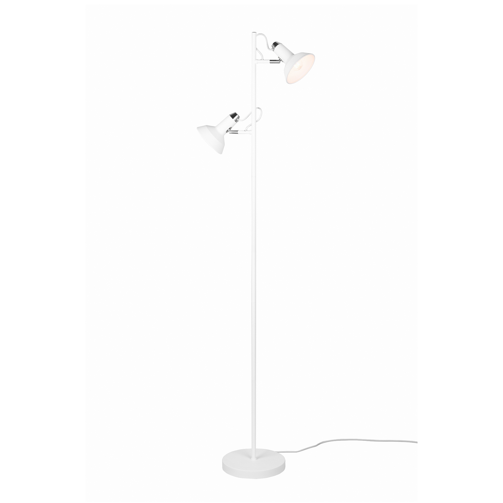 Roxie floor lamp, swivelling, 2-bulb