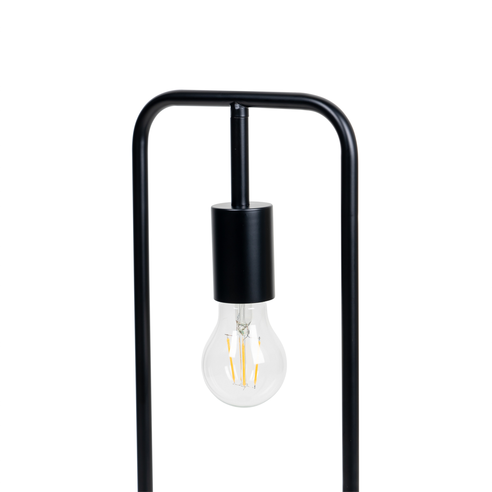 Lucande Tornike table lamp, 2-bulb, iron