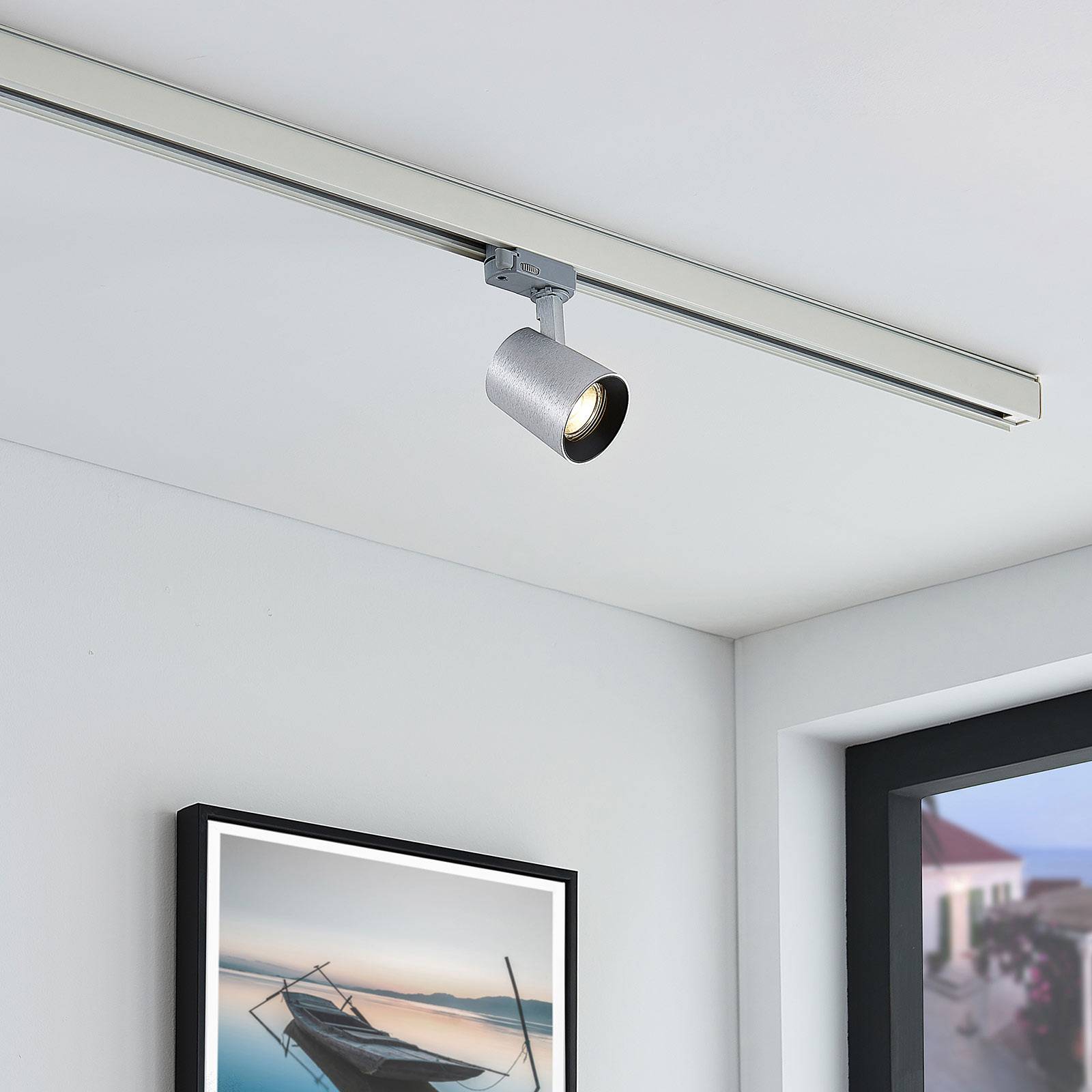 Arcchio 3-fazowy system szynowy spotlight Iavo aluminium