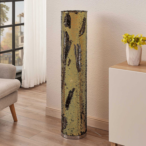 Lindby Jacira standerlampe med vendbare pailletter
