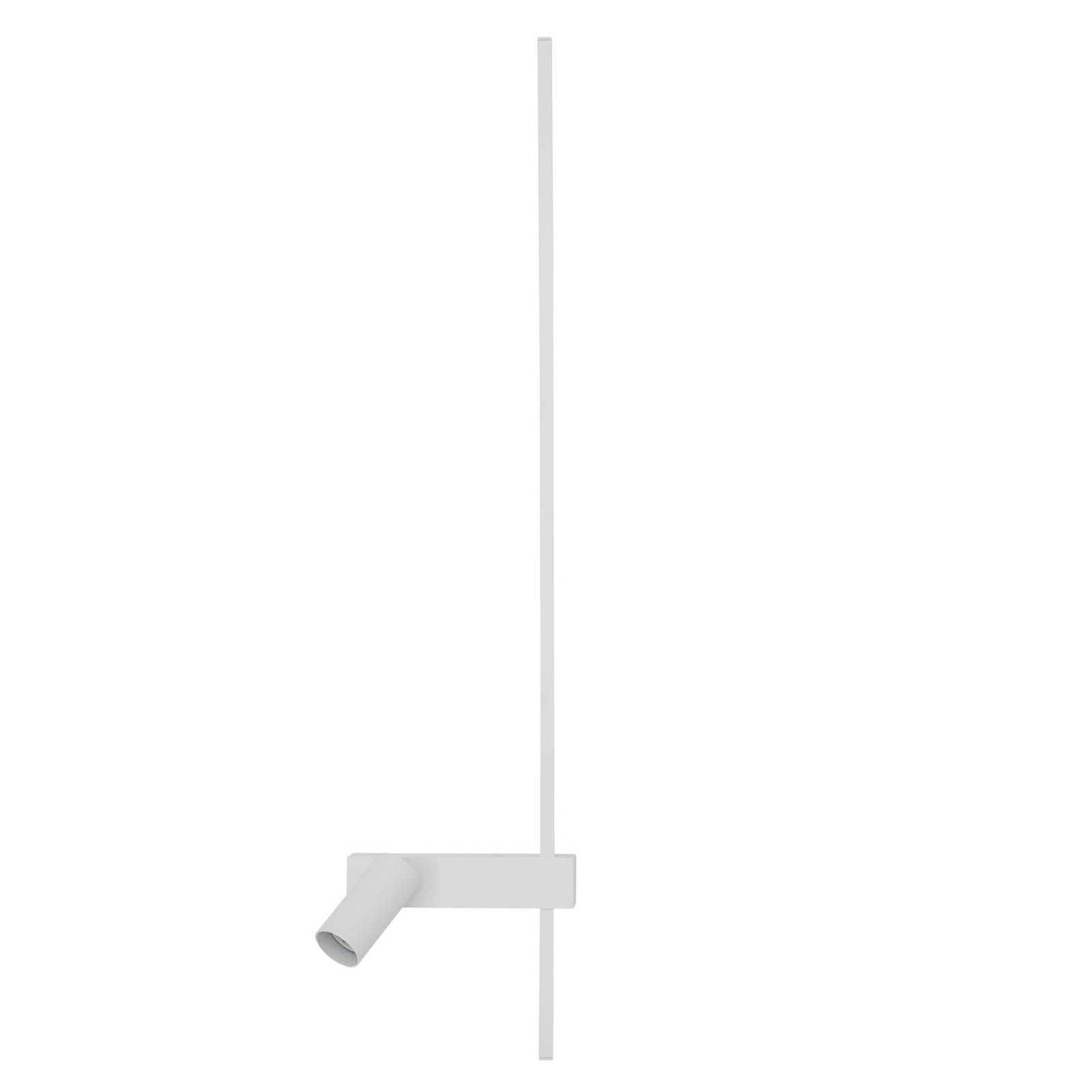 Wandlampe EASY RIGHT, weiß, Breite 80 cm, Metall, GU10 + LED günstig online kaufen