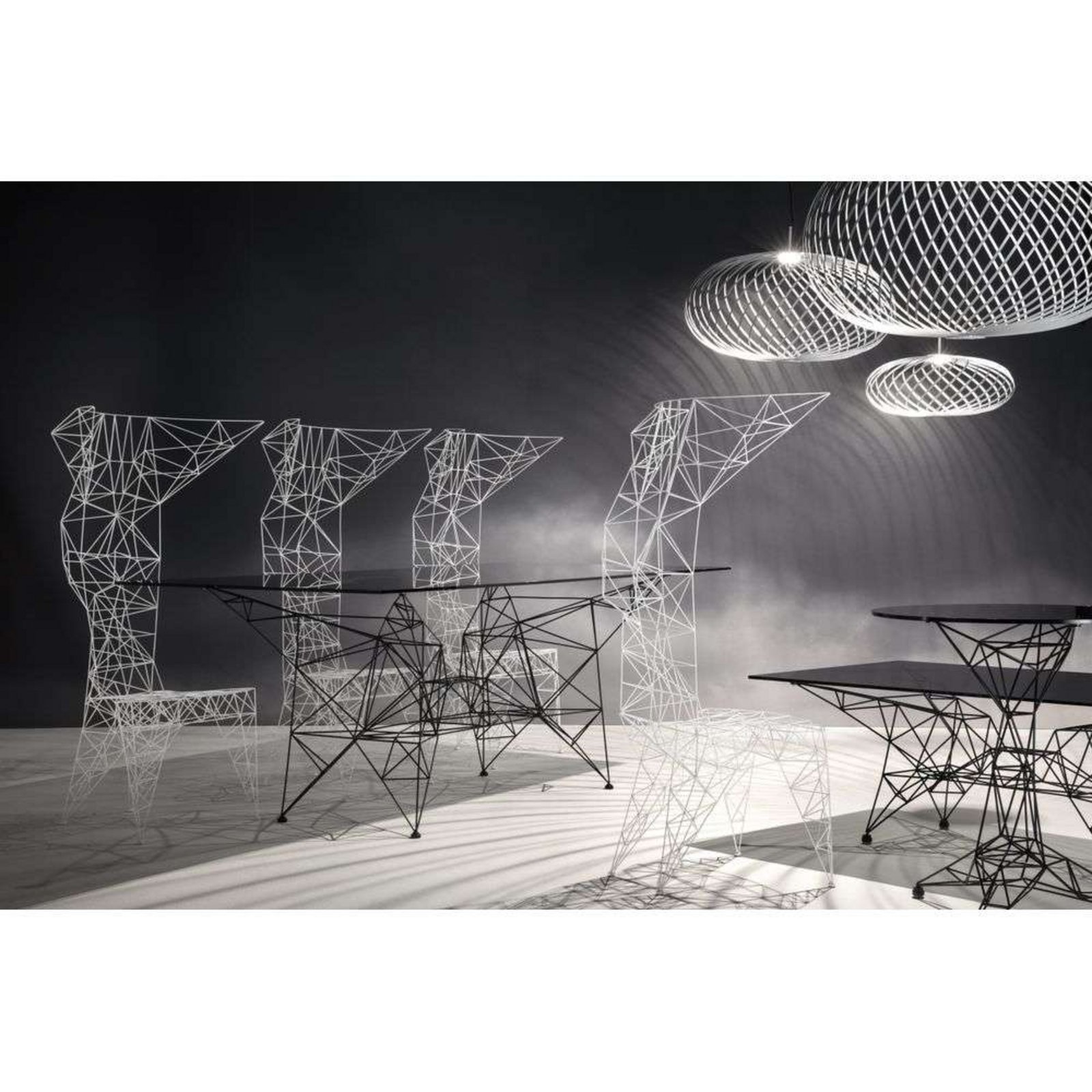 Spring Candeeiro Suspenso Large Silver- Tom Dixon