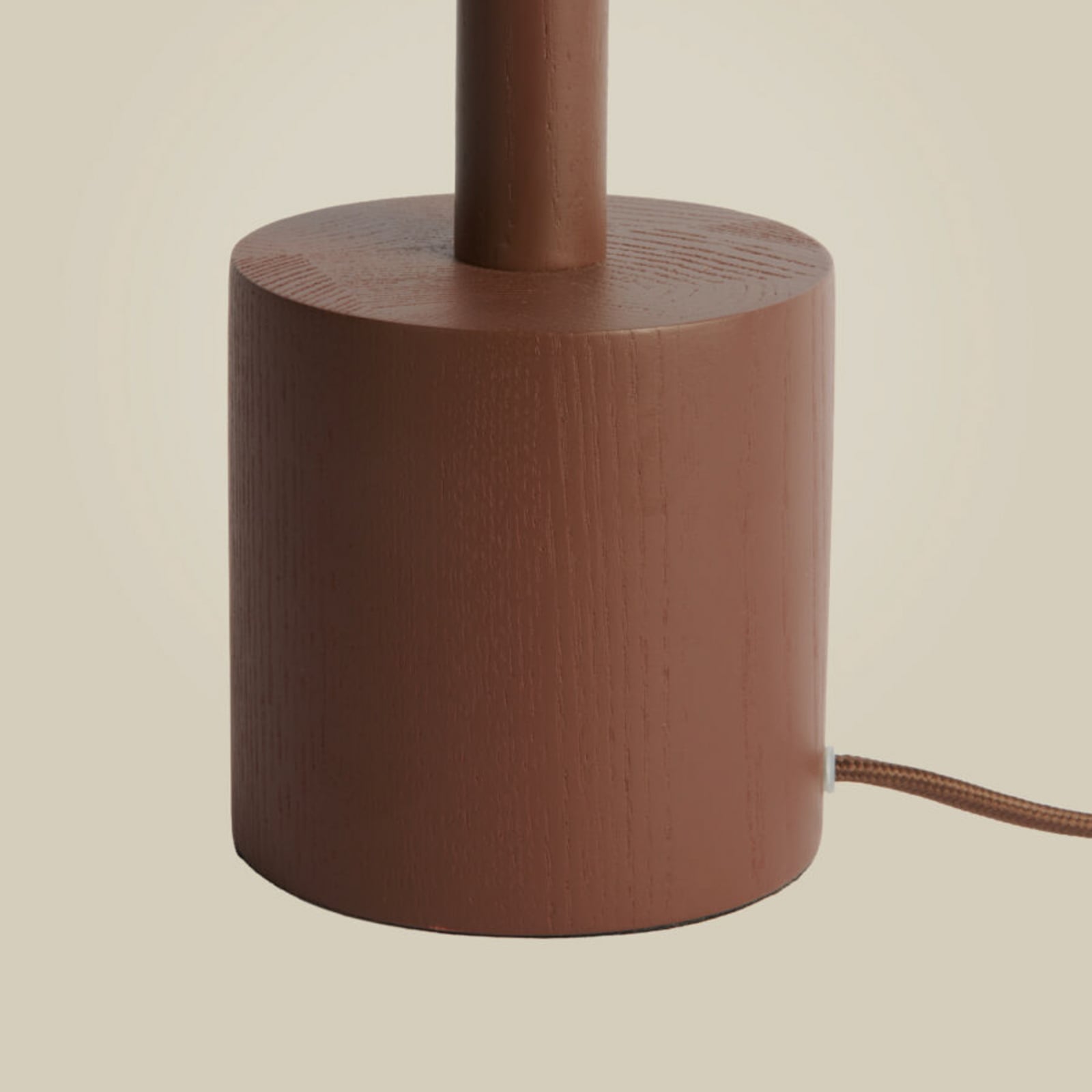 GOOD & MOJO lampada LED da tavolo Okinawa, marrone, 35 cm, legno