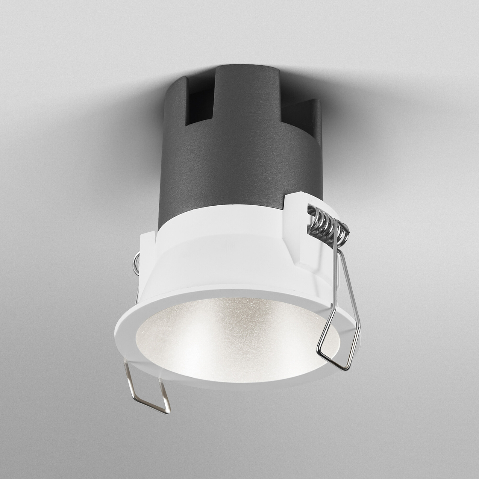 LEDVANCE Twist LED spot de encastrar Ø7cm 840 branco/prata