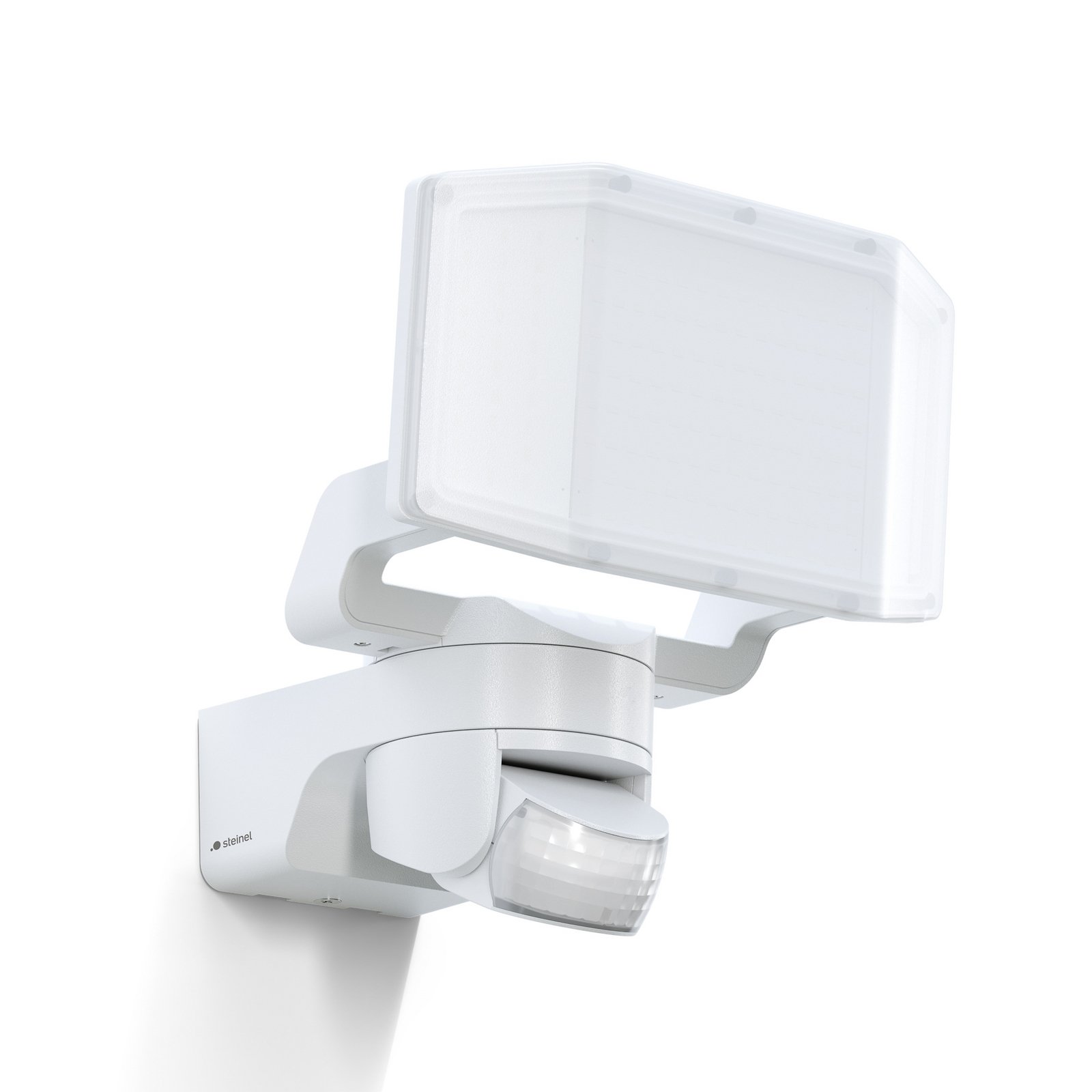 STEINEL LED vonkajšie nástenné svietidlo XLED Protect S, senzor, biele