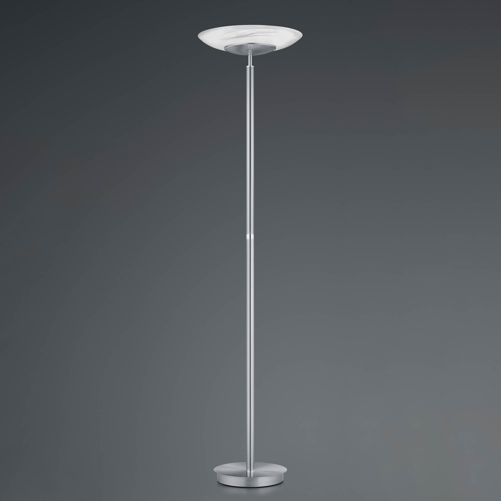 LED-golvlampa Findus, 1 lampor, nickel