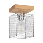 Deckenleuchte Norman Wood, einflammig