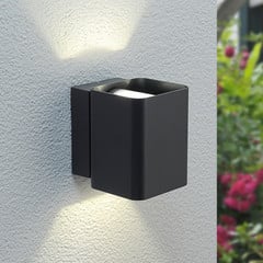 Dvojité LED venkovní nástěnné svítidlo Nikolas