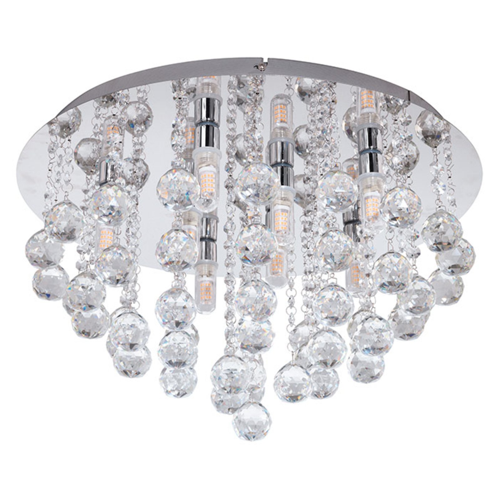 LED ceiling light Almonte with pendant, 50cm