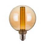 Colors Core LED-pære G125, E27, ravfarvet, 2.200 K, 3 W – Halo Design