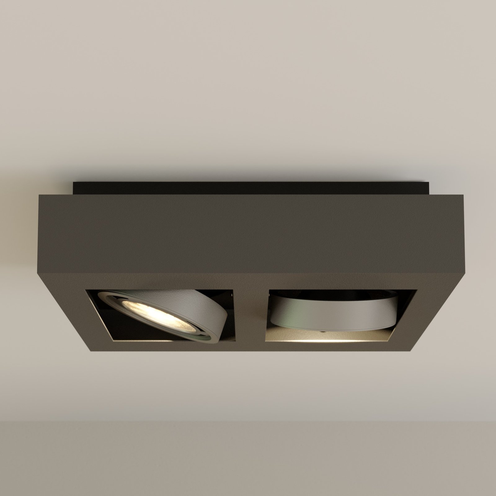 Ronka 2 Stropní Lampa Dark Grey - Arcchio