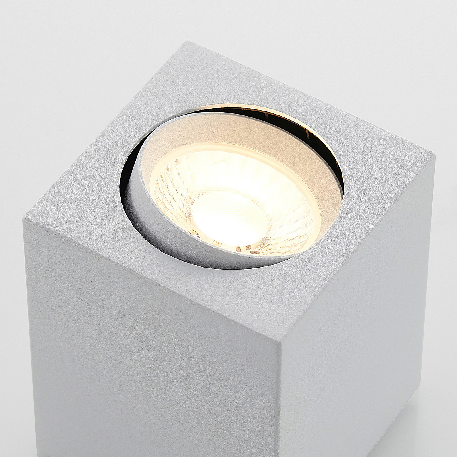 Arcchio Basir LED-kohdevalo, valkoinen, 8 W