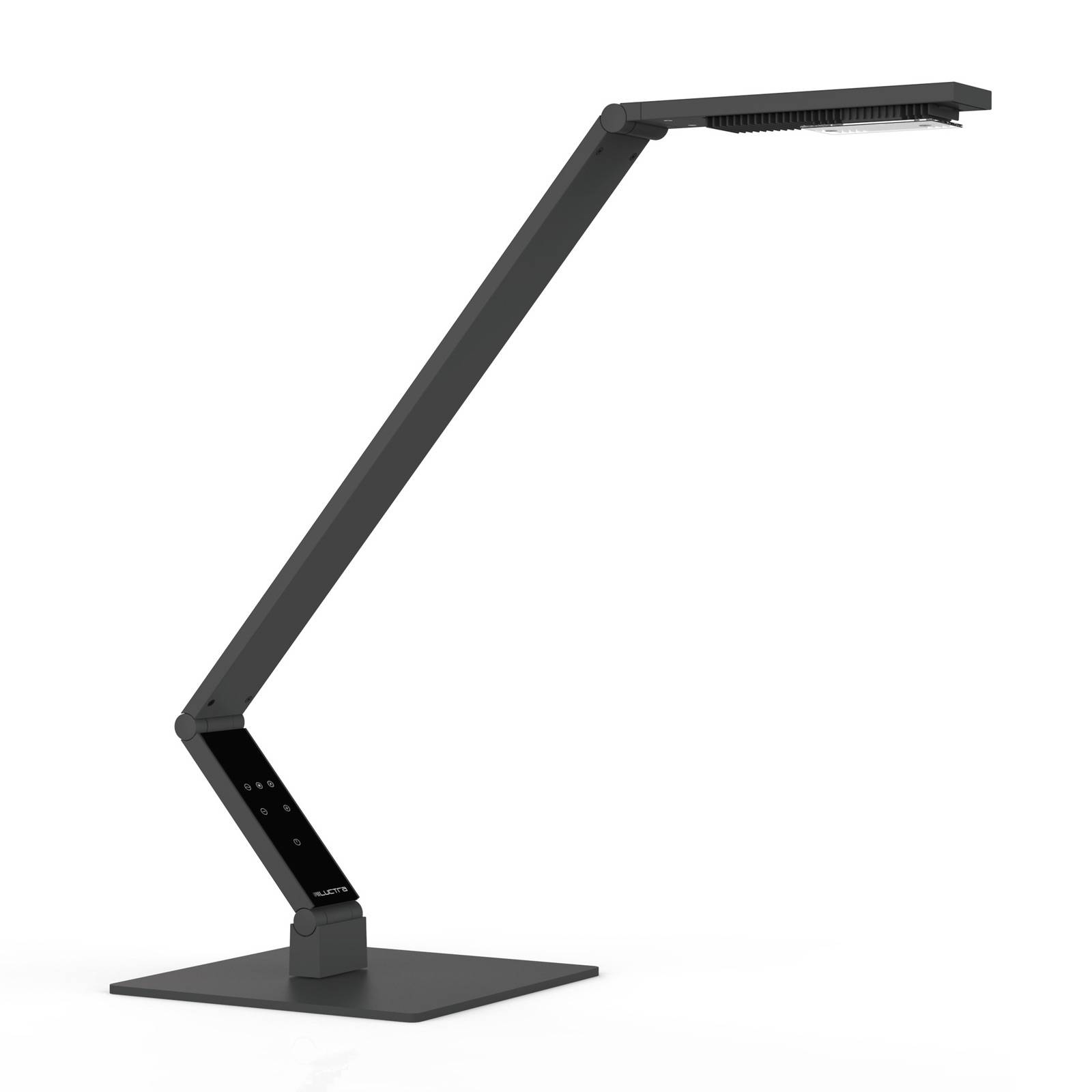 Image of Luctra Table Linear lampe à poser LED pied noire 4005546912950