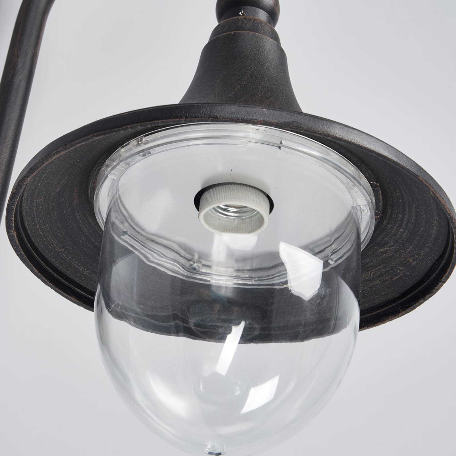 Daphne Outdoor Wall Lamp Antique Black - Lindby