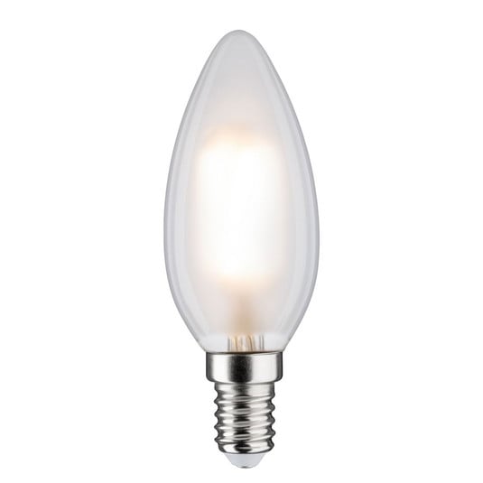 Bombilla vela LED E14 5W 2.700K mate atenuable