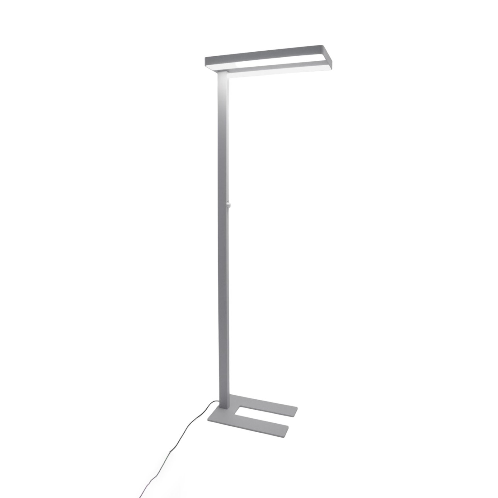 Logan Stojací Lampa Silver/White - Arcchio
